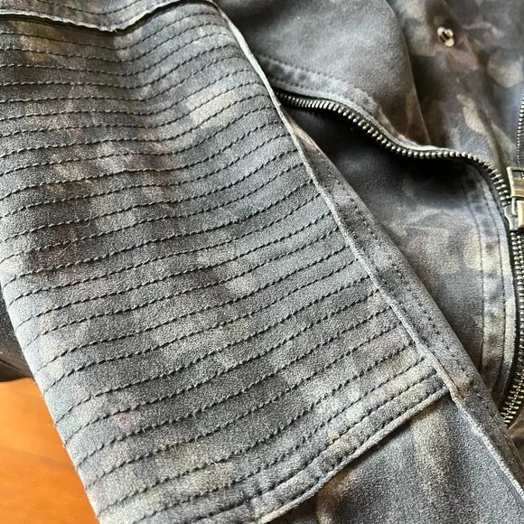 Marrakech Marni Scuba Moto Jacket in Antique Faded Floral - Large - Picture 6 of 11